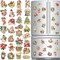 30 Pcs Christmas Diamond Painting Magnets for Refrigerator Santa Claus Diamond Art Painting Magnets Kits Fridge Diamond Art Stickers for Xmas DIY Home Decor